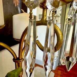 Crystal Sphere prisms 3” long. Excellent quality crystal